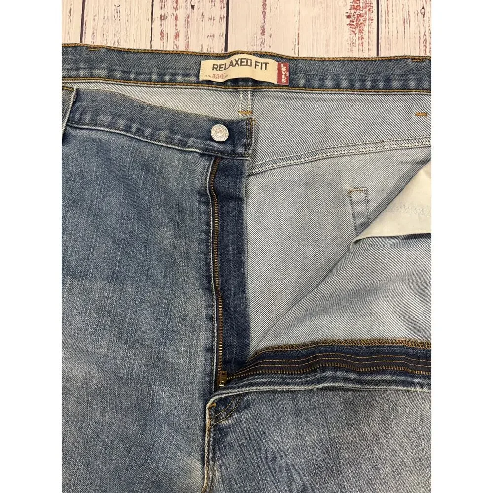 Levi’s 550 Relaxed Jeans Men’s 48x32 Light Wash